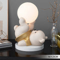CuddleGlow - Lampe tactile en forme d'ours doux pour une atmosphère apaisante