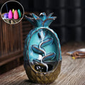 ZenAroma - Brûleur d'encens en forme d'ananas pour une ambiance relaxante