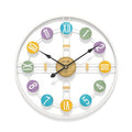 EternaClock - Horloge murale vintage élégante avec mécanisme silencieux pour une décoration classique