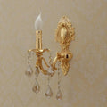 LuminousAura - Applique murale LED élégante en cristal pour une ambiance luxueuse