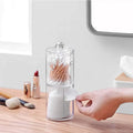 ClarityCase – Distributeur de coussinets en coton à double couche avec rangement efficace