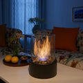LumiFlame - Cheminée de table portable pour une ambiance moderne