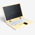 Doodledeck - Ordinateur portable en bois avec écran ardoise