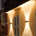 LumiRay - Applique murale solaire moderne élégante pour balcons et jardins