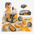 Buildora - Jeu de construction de pelleteuse avec outils manuels
