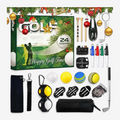FairwayCrest - Calendrier de l'Avent de golf avec 24 accessoires