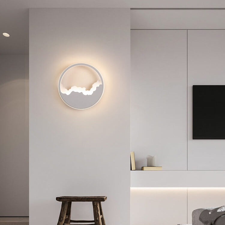 WaveGlow - Applique murale LED moderne avec motif ondulé élégant pour éclairage stylé