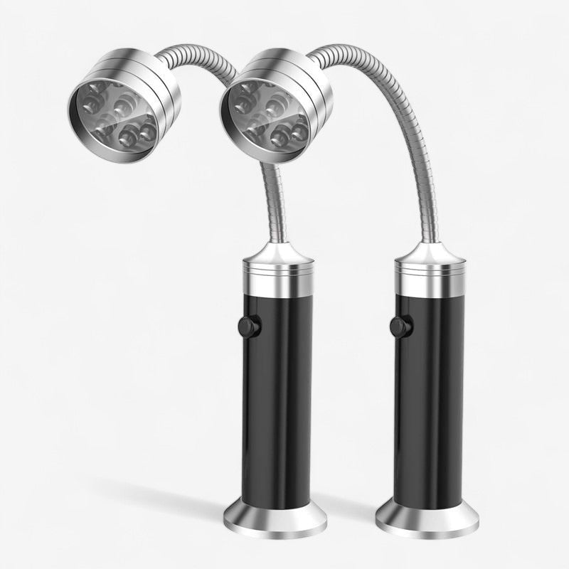 GrillBeam – Lampe de grill LED magnétique avec bras flexible