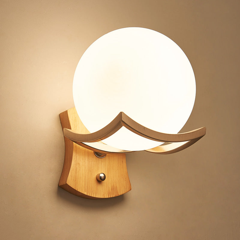 HaloNook - Applique murale sphérique élégante pour environnement moderne