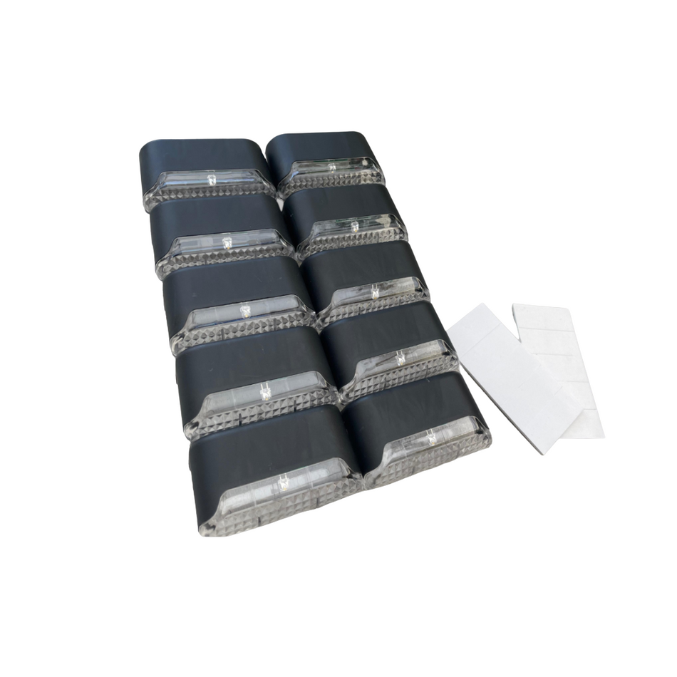 LumiPath – Wetterfeste Solar-LED-Leuchten für müheloses Leuchten im Freien | 5+5 Gratis