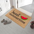HomeGreet – Paillassons décoratifs avec motifs ludiques et messages de bienvenue pour l’entrée