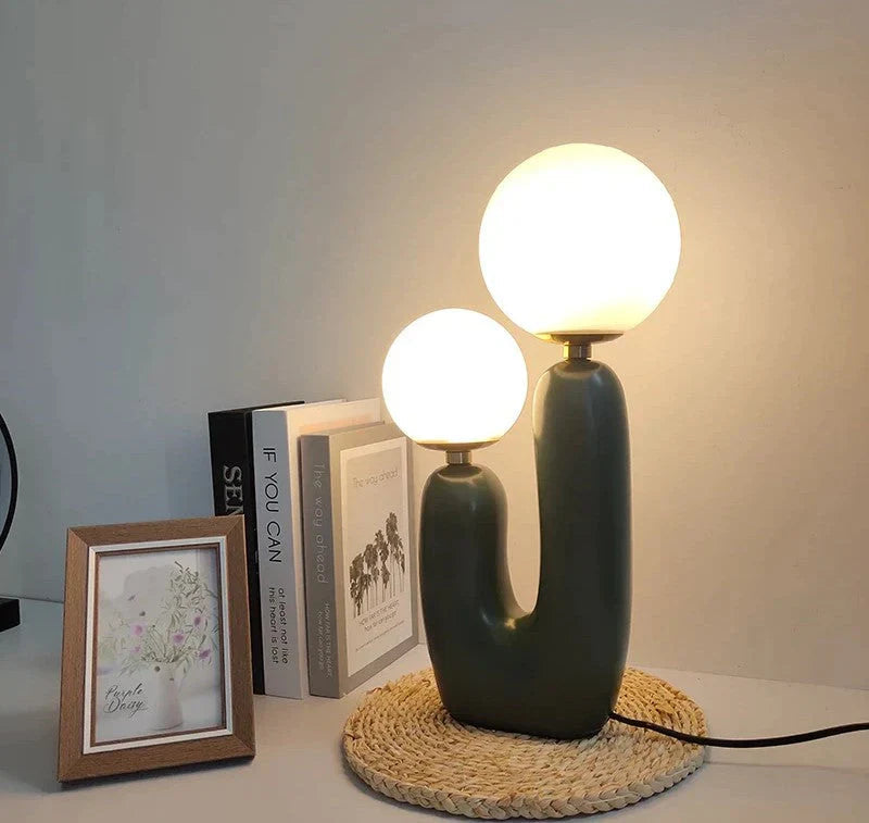CactusGlow - Lampe cactus moderne pour éclairage apaisant