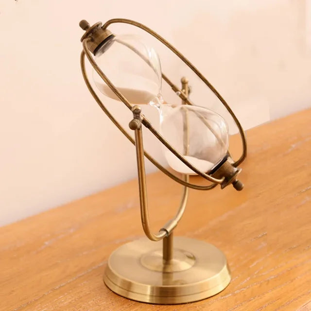 SandFlow – Elegant timeglasur med vintage design og klassisk ramme til indretning