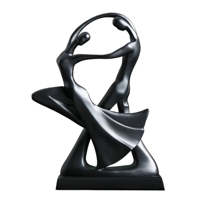 DanzaForm – Figurine de danseur abstrait moderne au design classique