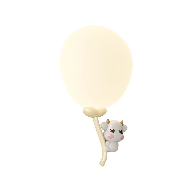LumiZoo – Applique murale LED inspirée des animaux avec abat-jour en forme de globe
