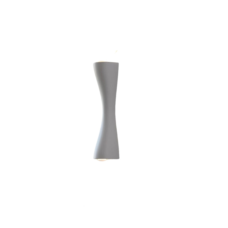 CurveGlow – Applique murale LED extérieure haut-bas avec design moderne courbé