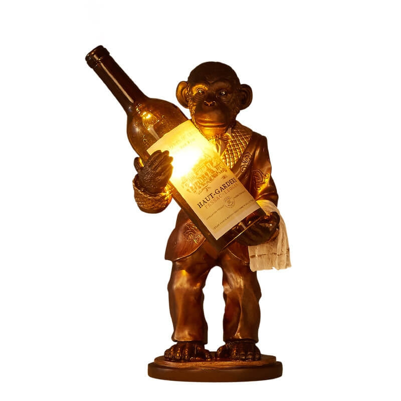MonkeyGlow – Dekorativ Bordlampe med Legesyg Figur