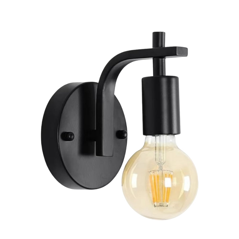 NordiLux – Applique murale industrielle moderne au design minimaliste