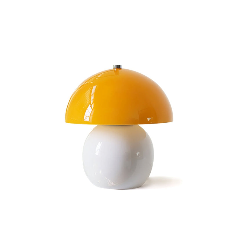 FungiGlow – Keramisk svampebordlampe med USB-opladning