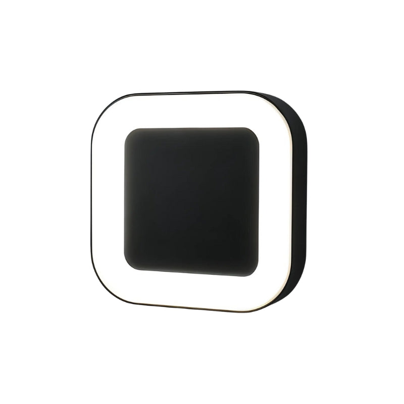 LumiSense – Applique murale LED extérieure avec détecteur de mouvement et design décoratif