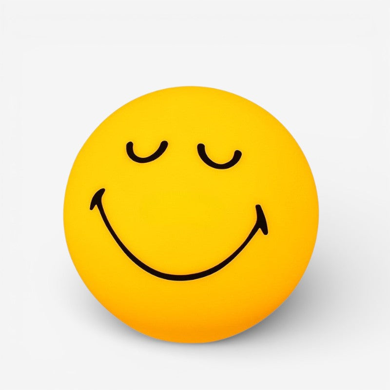 SmileAura – Lampe décorative avec design de visage souriant rond