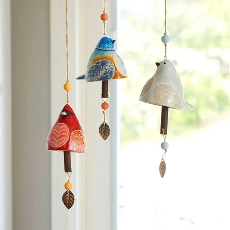 SereniBird – Carillon décoratif oiseau fait à la main pour une atmosphère paisible