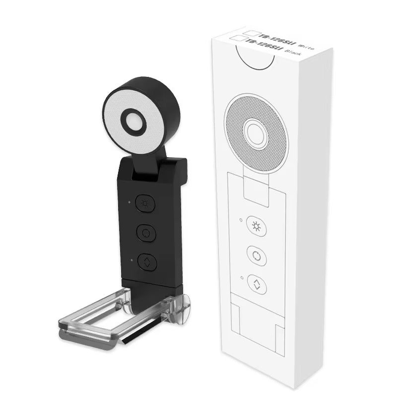 LitEase – Lampe de lecture LED rechargeable USB à clip avec luminosité réglable
