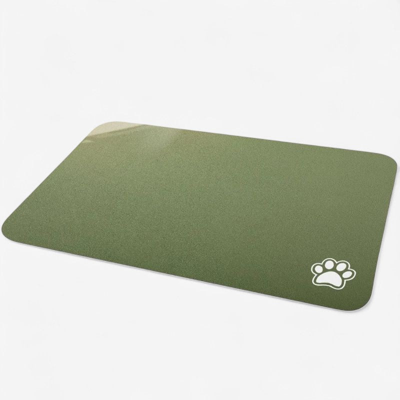 PawMat – Tapis d’alimentation pour animaux avec design facile à nettoyer