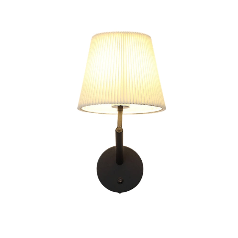 LumaGlow – Applique murale moderne minimaliste avec abat-jour cylindrique
