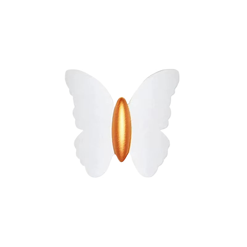 LumiWing - Lampe murale LED étanche en forme de papillon pour jardin, usage extérieur