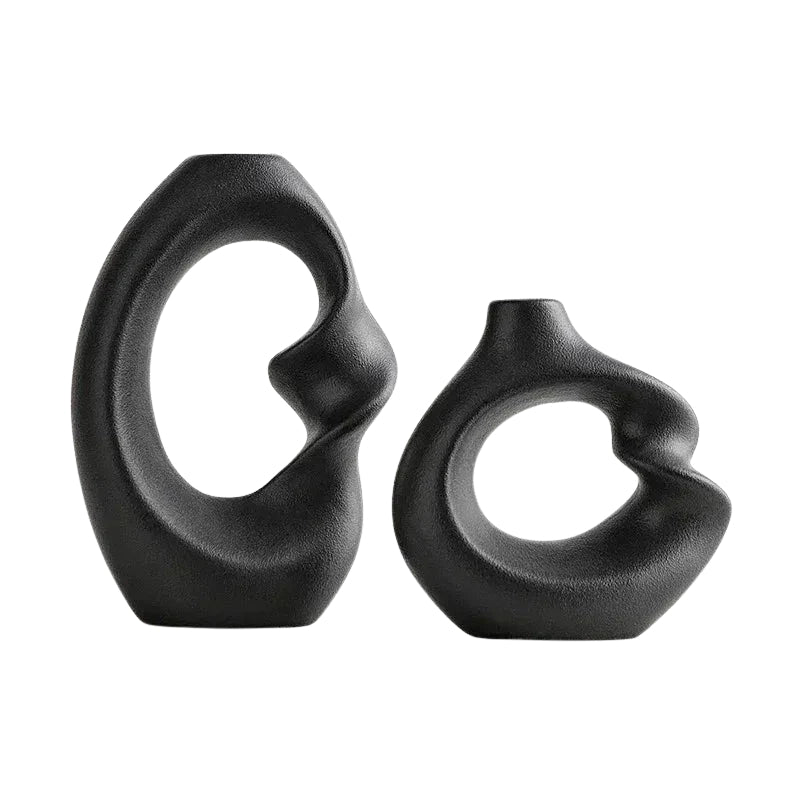 FlowForm – Vases en céramique abstraits et sculpturaux pour décoration intérieure moderne