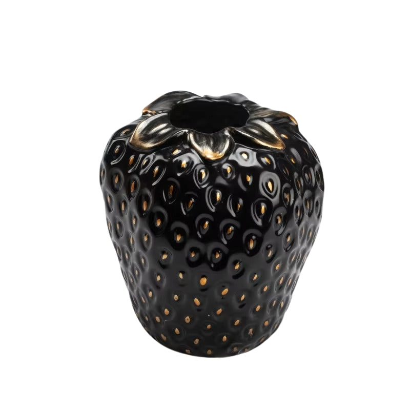 BerryForm – Moderne keramisk jordbærvase med legende design