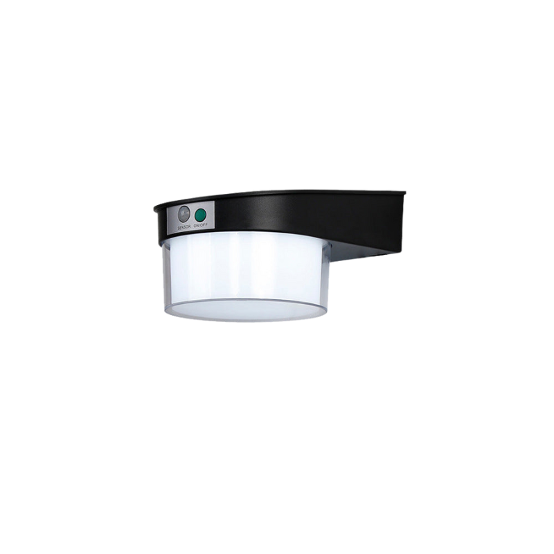 LumiForm – Lampe extérieure LED solaire, design rond et carré
