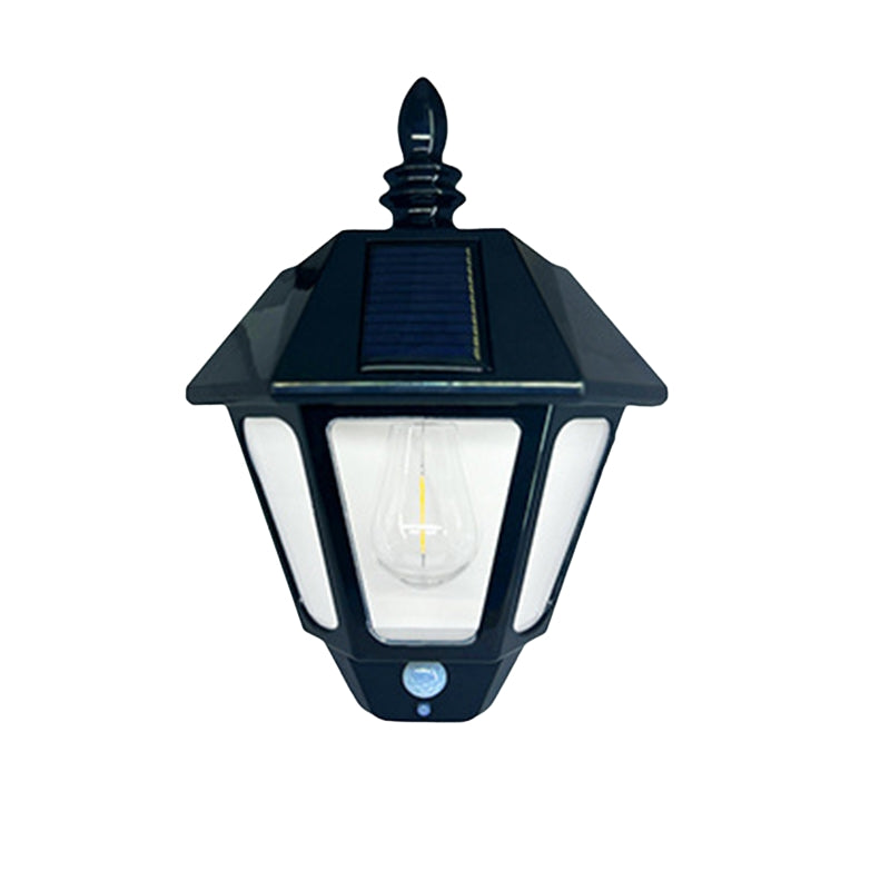 LumiBeacon – Applique murale LED rétro à énergie solaire avec construction étanche  