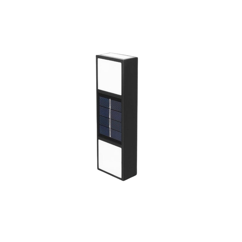 SunGlow – Solcelledrevet Væglampe med Automatisk Udendørs LED-panel