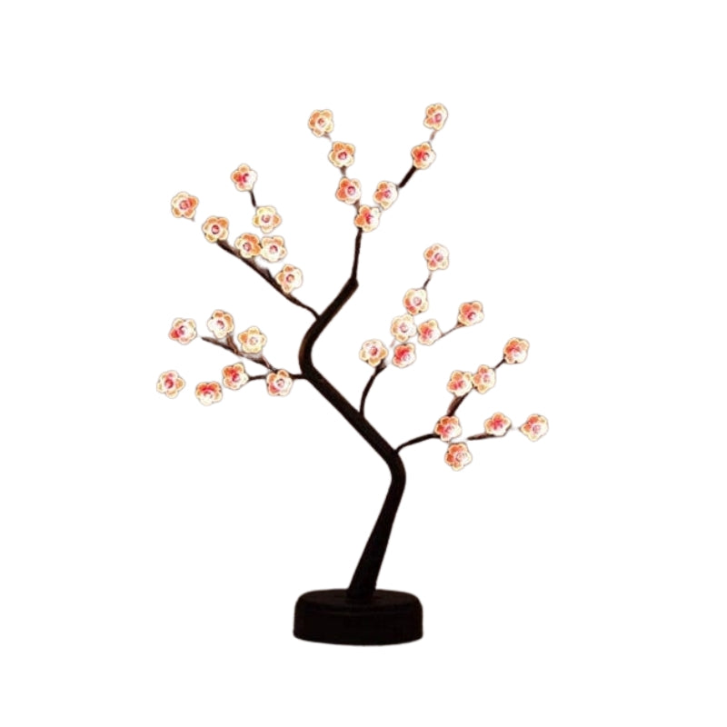 BlossomGlow – LED kirsebærblomst træ bordlampe med varmt lys