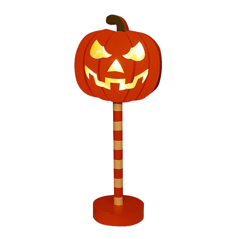 PumpkinGlow – Lampe de table LED Art déco moderne en forme de citrouille au design classique  