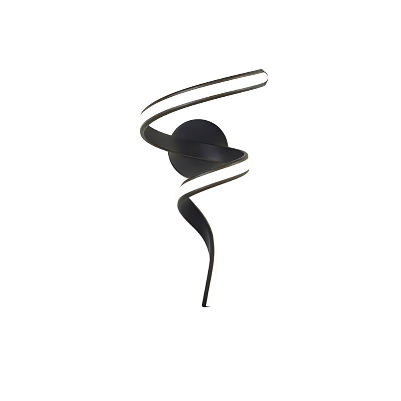 RadiantLoop - Applique murale LED en spirale avec source lumineuse intégrée