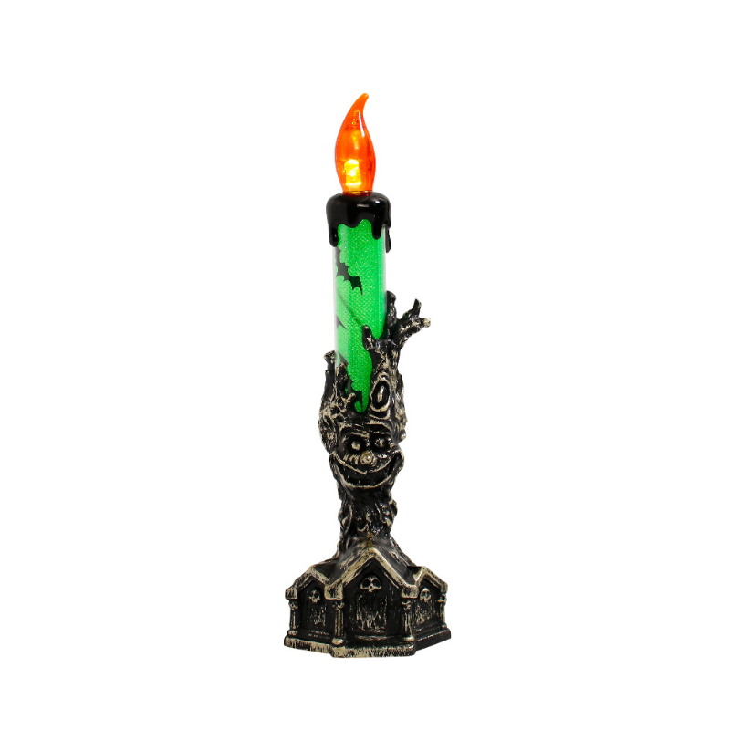 SkullGlow – LED kranie-lys natlampe med Halloween design