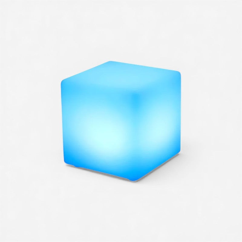 LumeBox - Lampe de table LED cubique avec design rechargeable USB