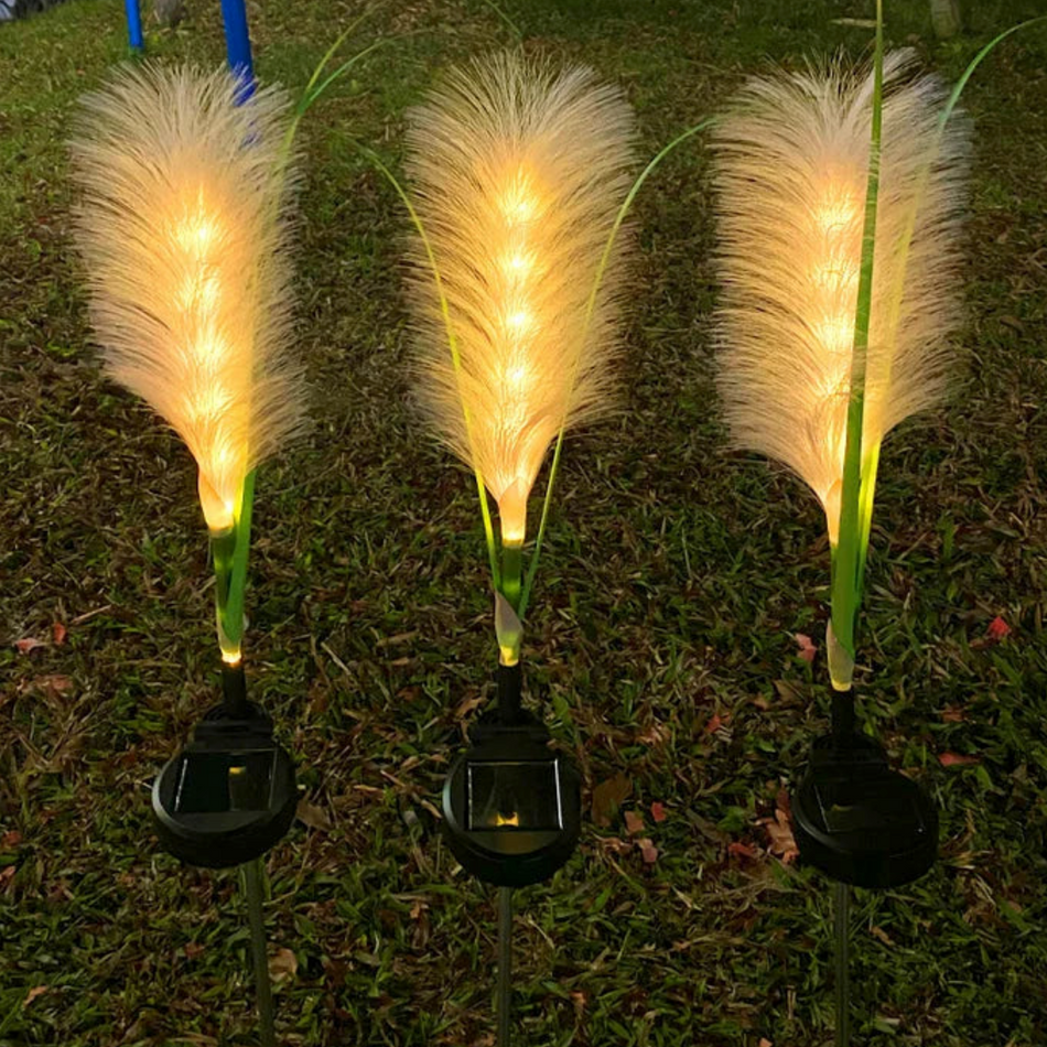 GlowPampas – Solcelledrevne havelamper til en afslappende udendørs atmosfære
