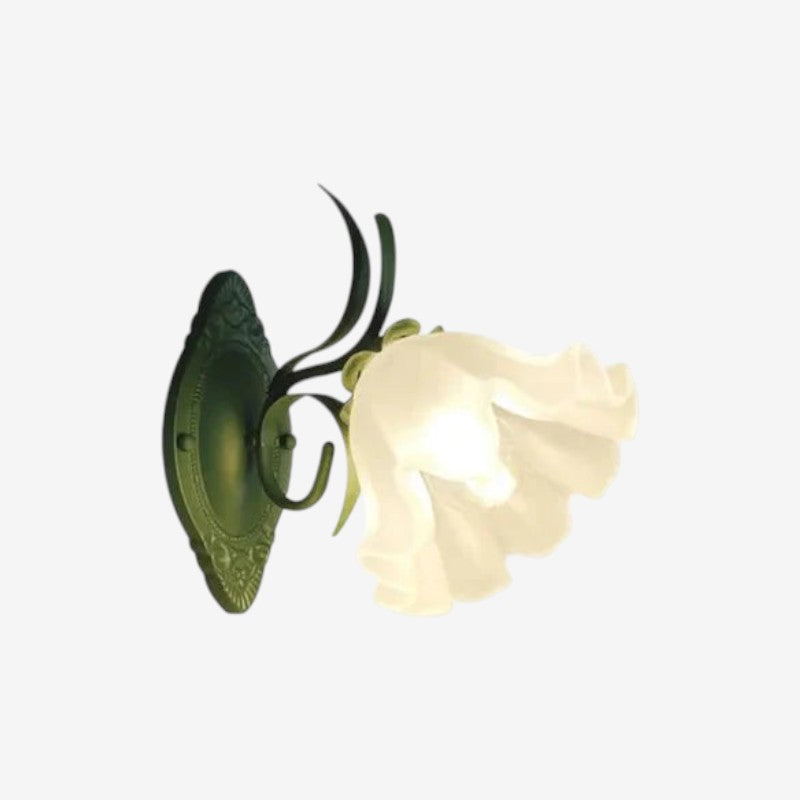 LumaRose – Applique murale LED avec design inspiré de la rose pour éclairage décoratif
