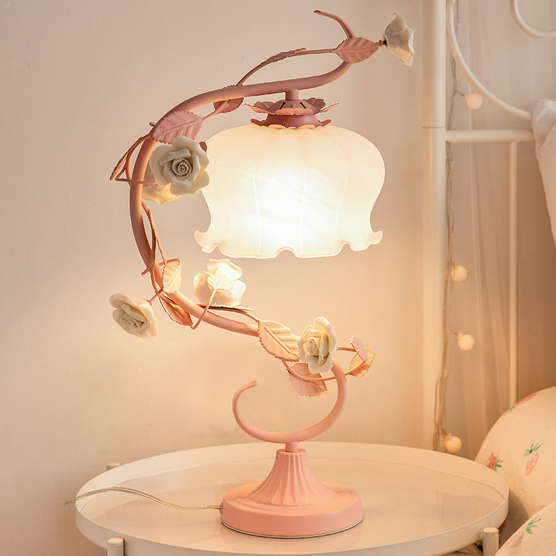 GlowPetal - Lampe fleur élégante avec lumière douce et lumineuse