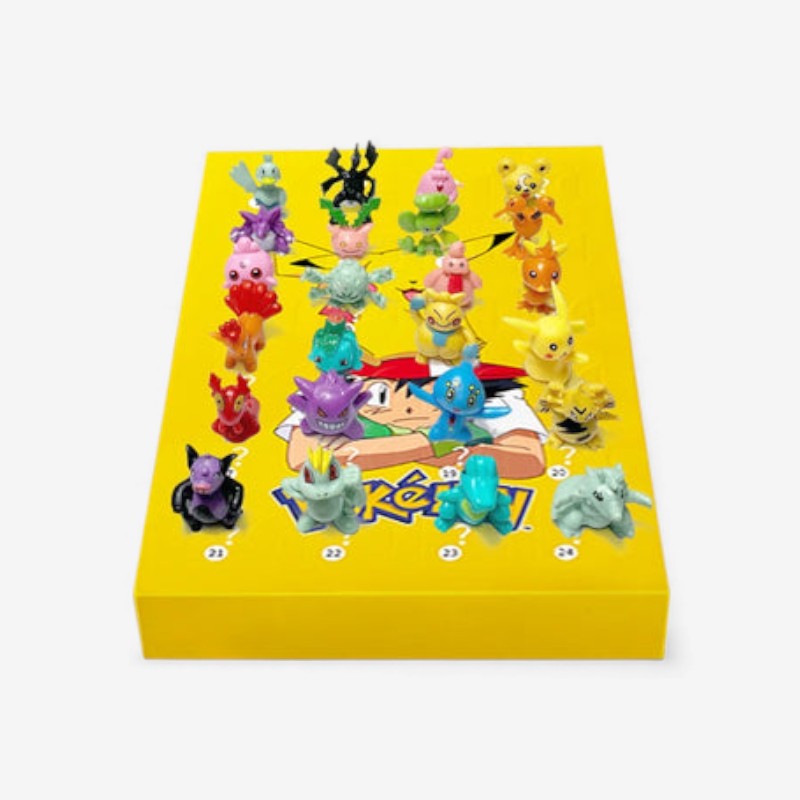 PikaCount – Calendrier de l’Avent Pokémon avec figurines miniatures