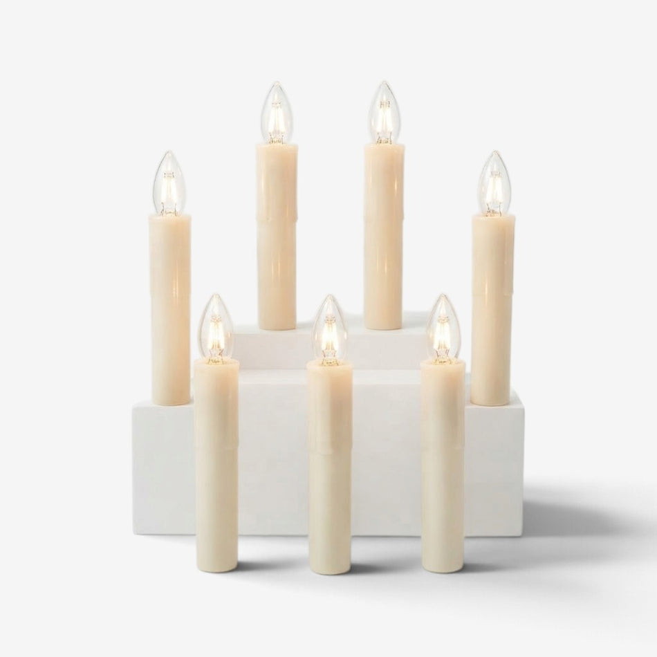 Yuleglow - Bougies de Noël sans fil à clipser