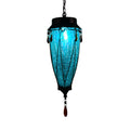 DecoAura - Suspension Art Déco avec verre coloré pour une ambiance vivante et stylée