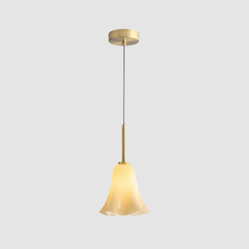 FloraGlow - LED Pendellampe med Blomsterinspireret Design