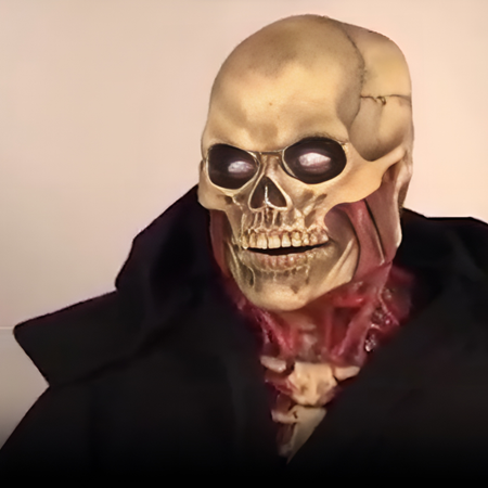 Skeletmaske til Halloween