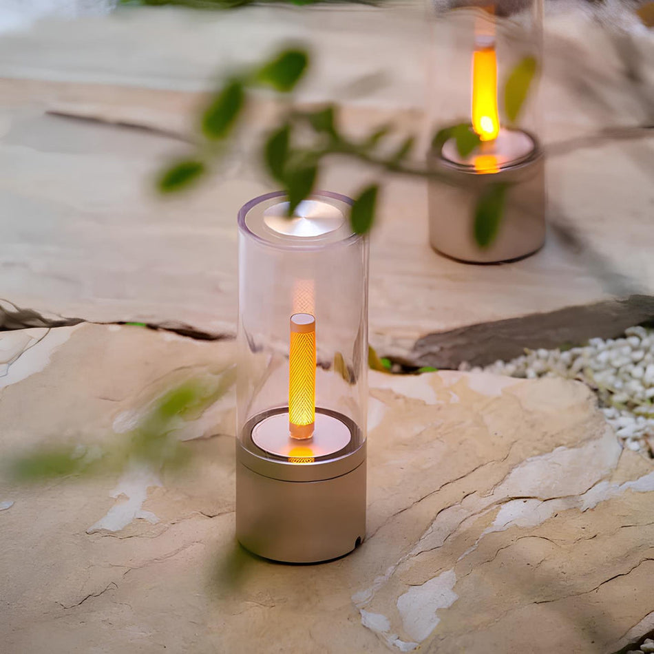 ZenGlow - Moderne Bordlampe med Justerbar Glød