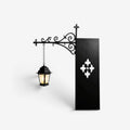 Bookglint - Serre-livres en forme de lanterne avec lumière intégrée